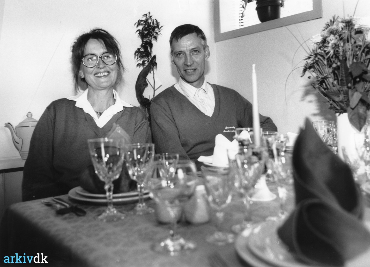 Rosa og Carsten Madsbjerg, der startede Bramming Serviceudlejning i 1992. Foto: arkiv.dk